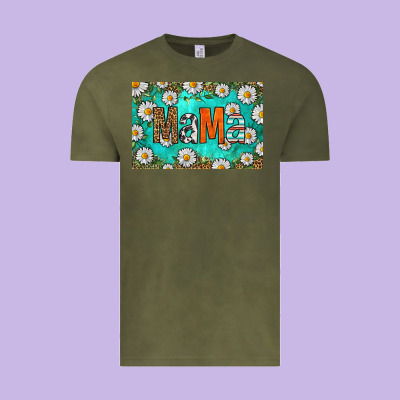Western Daisy Mama Skinny Metal Can Holder Vintage Tee Designed By Hra Design Shop