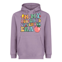 Lavender in my 100 days of school era Heavyweight Hoodie - MaliasSmallBusiness