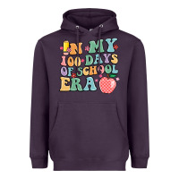 Plum in my 100 days of school era Heavyweight Hoodie - MaliasSmallBusiness