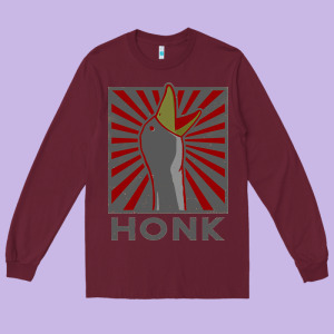 Honk Long Sleeve Tee Designed By Bettercallsaul