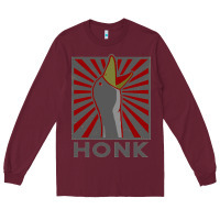 Burgundy Honk Long Sleeve Tee - Bettercallsaul