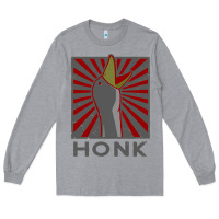 Heather Grey Honk Long Sleeve Tee - Bettercallsaul