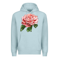 Blue Mist America Rose Premium Hoodie - LillyAllenDesigns