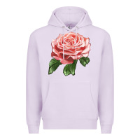 Lilac America Rose Premium Hoodie - LillyAllenDesigns