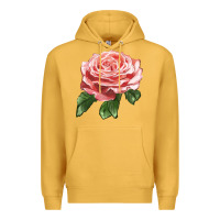 Mustard America Rose Premium Hoodie - LillyAllenDesigns