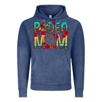 Vintage Denim rodeo mom mothers day Vintage Hoodie - texasbilliewilder