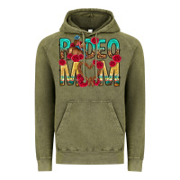 Vintage Olive rodeo mom mothers day Vintage Hoodie - texasbilliewilder