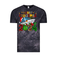 Cloud Black merry cruisemas 2024 Vintage Tee - AdoDesignShop