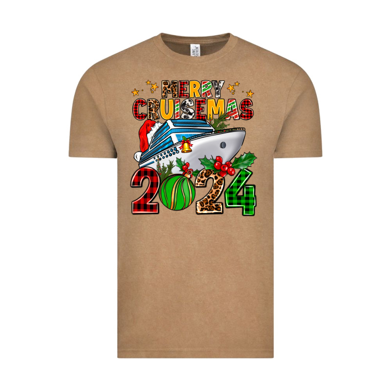 Merry Cruisemas 2024 Vintage Tee by AdoDesignShop | Teevron