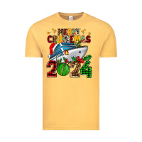 Vintage Mustard merry cruisemas 2024 Vintage Tee - AdoDesignShop