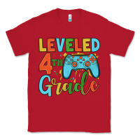 Red leveled 4th grade Classic Tee - JahusDesignShop