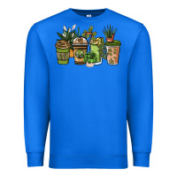 True Royal plant lover coffee cups Premium Sweatshirt - NancyCooperArtShop
