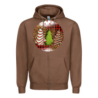 Chestnut Christmas tree cakes Christmas Zipper Hoodie - Jasminsmagicworld