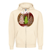 Sandshell Christmas tree cakes Christmas Zipper Hoodie - Jasminsmagicworld