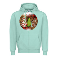 Seafoam Christmas tree cakes Christmas Zipper Hoodie - Jasminsmagicworld