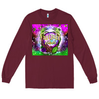 Burgundy witch vibes crystal ball tumbler Long Sleeve Tee - BundleAndBundleShop