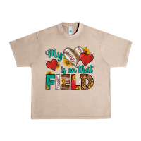 French Oak my heart is on that field baseball Urban Heavy Tee - HRA Design Shop