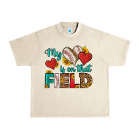 Sandshell my heart is on that field baseball Urban Heavy Tee - HRA Design Shop