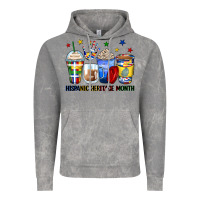 Cloud Rock hispanic heritage month coffee cups Vintage Hoodie - Zillion Design Studio