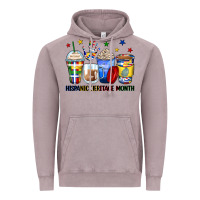 Vintage Zinc hispanic heritage month coffee cups Vintage Hoodie - Zillion Design Studio