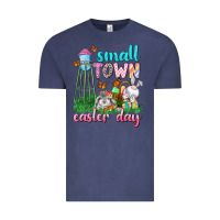 Vintage Denim Small Town Easter Day Vintage Tee - Neo Western