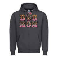 Smoke dog mom dachshund Zipper Hoodie - BarkalooDesign
