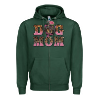 Sports Green dog mom dachshund Zipper Hoodie - BarkalooDesign
