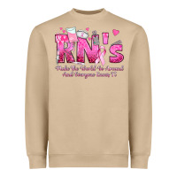 Mushroom rn s make the world go around and everyone knows Heavyweight Sweatshirt - texasbilliewilder