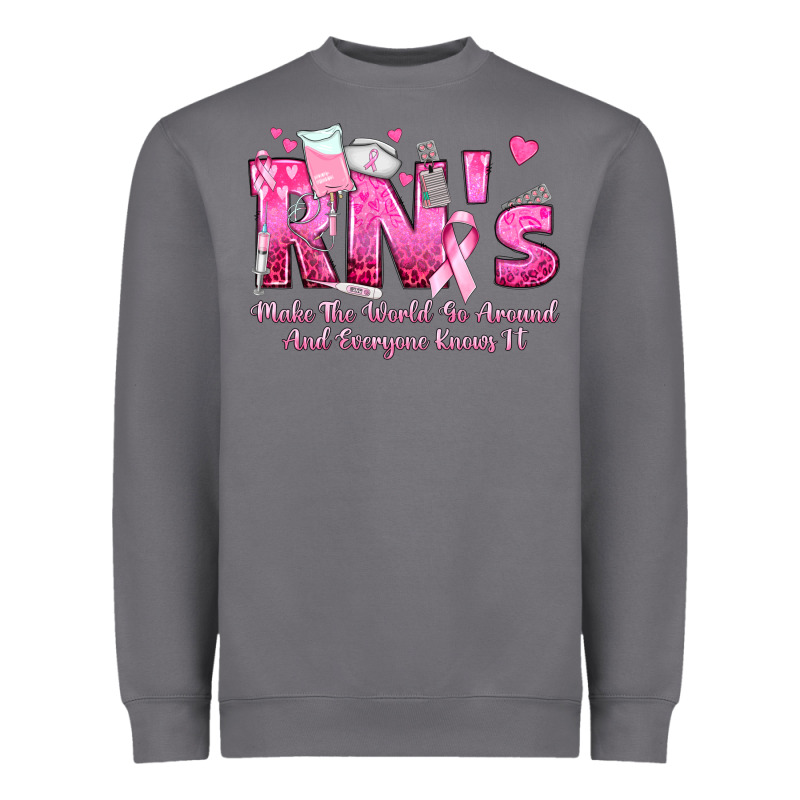 Rn S Make The World Go Around And Everyone Knows Heavyweight Sweatshirt by texasbilliewilder | Teevron