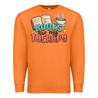Carrot books are my therapy Premium Sweatshirt - MaliasSmallBusiness