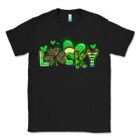 Black lucky st patrick s day Classic Tee - Artiststas