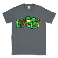 Charcoal Heather lucky st patrick s day Classic Tee - Artiststas