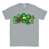 Heather Grey lucky st patrick s day Classic Tee - Artiststas