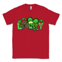 Red lucky st patrick s day Classic Tee - Artiststas