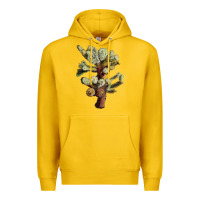 Lemon Cholla Tree Cactus Premium Hoodie - LillyAllenDesigns