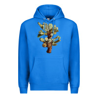 True Royal Cholla Tree Cactus Premium Hoodie - LillyAllenDesigns