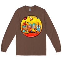 Chestnut firefighter coasters Long Sleeve Tee - AdoDesignShop