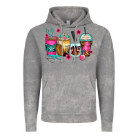 Cloud Rock hairstylist coffee cups Vintage Hoodie - Zillion Design Studio