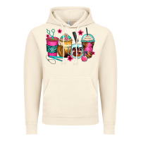 Vintage Artic hairstylist coffee cups Vintage Hoodie - Zillion Design Studio