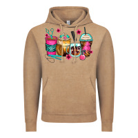 Hairstylist Coffee Cups Vintage Hoodie | Teevron