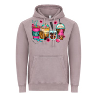 Vintage Zinc hairstylist coffee cups Vintage Hoodie - Zillion Design Studio