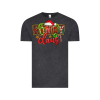 Vintage Black christmas honey claus Vintage Tee - FaDigitalArtStudio