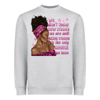 Heather Grey afro woman cancer Heavyweight Sweatshirt - texasbilliewilder