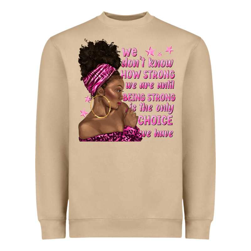 Afro Woman Cancer Heavyweight Sweatshirt by texasbilliewilder | Teevron
