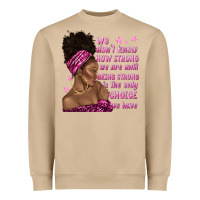 Mushroom afro woman cancer Heavyweight Sweatshirt - texasbilliewilder