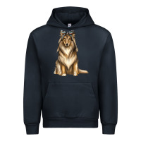 Collie With Bandanna Urban Hoodie | Teevron