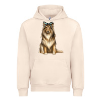 Sandshell collie with bandanna Urban Hoodie - texasbilliewilder