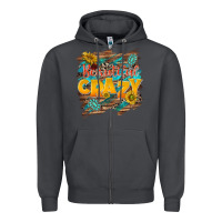 Smoke beautiful crazy Zipper Hoodie - NancyCooperArtShop