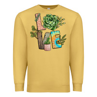 Antique Gold plant love Premium Sweatshirt - NancyCooperArtShop