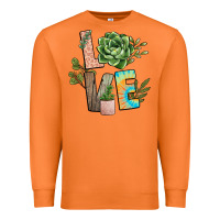 Carrot plant love Premium Sweatshirt - NancyCooperArtShop